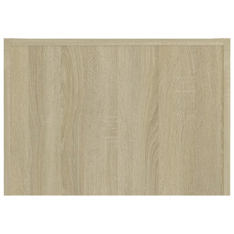 vidaXL Coffee Table Sonoma Oak 50x50x35 cm Engineered Wood