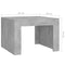 vidaXL Coffee Table Concrete Grey 50x50x35 cm Engineered Wood
