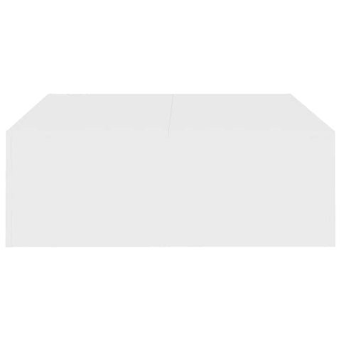 vidaXL Coffee Table White 100x100x35 cm Engineered Wood