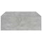 vidaXL Coffee Table Concrete Grey 100x100x35 cm Engineered Wood