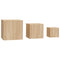 vidaXL Side Tables 3 pcs Sonoma Oak Engineered Wood
