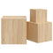 vidaXL Side Tables 3 pcs Sonoma Oak Engineered Wood