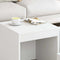 vidaXL Nesting Tables 3 pcs White Engineered Wood