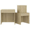 vidaXL Nesting Tables 3 pcs Sonoma Oak Engineered Wood