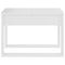 vidaXL Side Table White 50x50x35 cm Engineered Wood