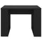 vidaXL Side Table Black 50x50x35 cm Engineered Wood