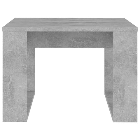 vidaXL Side Table Concrete Grey 50x50x35 cm Engineered Wood