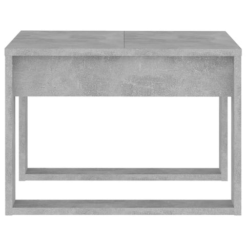 vidaXL Side Table Concrete Grey 50x50x35 cm Engineered Wood