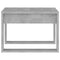 vidaXL Side Table Concrete Grey 50x50x35 cm Engineered Wood
