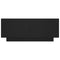 vidaXL Bedside Cabinet Black 100x35x40 cm Engineered Wood