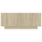 vidaXL Bedside Cabinet Sonoma Oak 100x35x40 cm Engineered Wood