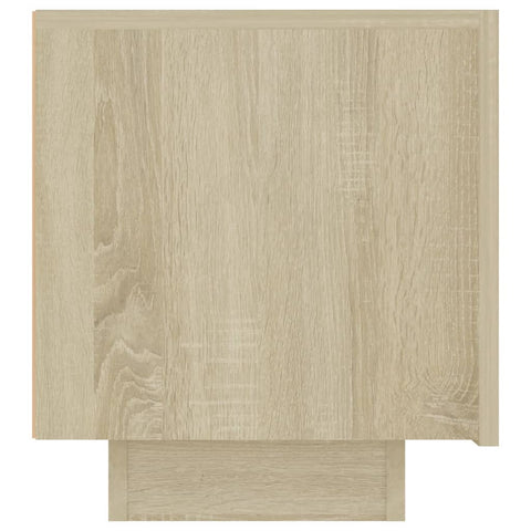 vidaXL Bedside Cabinet Sonoma Oak 100x35x40 cm Engineered Wood