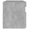 vidaXL Bedside Cabinet & LED Lights 2 pcs Concrete Grey 60x35x40 cm