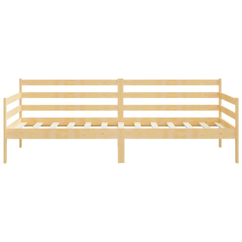 vidaXL Day Bed without Mattress Solid Wood Pine 90x200cm