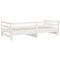 vidaXL Pull-out Day Bed without Mattress White 2x(90x200)cm