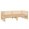 vidaXL Pull-out Day Bed without Mattress 2x(90x200)cm