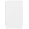 vidaXL Bed Cabinet White 40x40x63 cm Engineered Wood