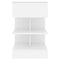 vidaXL Bedside Cabinets 2 pcs White 40x35x65 cm Engineered Wood