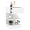 vidaXL Bedside Cabinets 2 pcs White 40x35x65 cm Engineered Wood