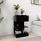 vidaXL Bedside Cabinets 2 pcs Black 40x35x65 cm