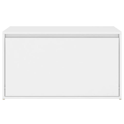 vidaXL Hall Bench 80x40x45 cm White Engineered Wood