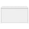 vidaXL Hall Bench 80x40x45 cm White Engineered Wood