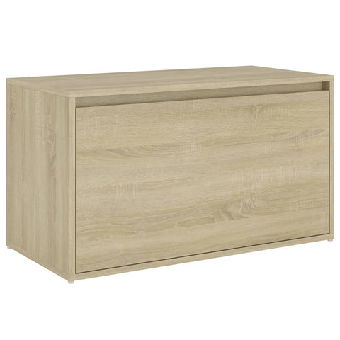 vidaXL Hall Bench 80x40x45 cm Sonoma Oak Engineered Wood