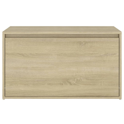 vidaXL Hall Bench 80x40x45 cm Sonoma Oak Engineered Wood