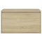 vidaXL Hall Bench 80x40x45 cm Sonoma Oak Engineered Wood