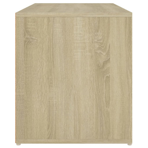 vidaXL Hall Bench 80x40x45 cm Sonoma Oak Engineered Wood