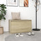 vidaXL Hall Bench 80x40x45 cm Sonoma Oak Engineered Wood