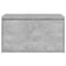 vidaXL Hall Bench 80x40x45 cm Concrete Grey Engineered Wood