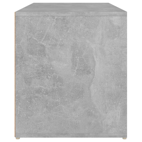 vidaXL Hall Bench 80x40x45 cm Concrete Grey Engineered Wood