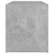vidaXL Hall Bench 80x40x45 cm Concrete Grey Engineered Wood