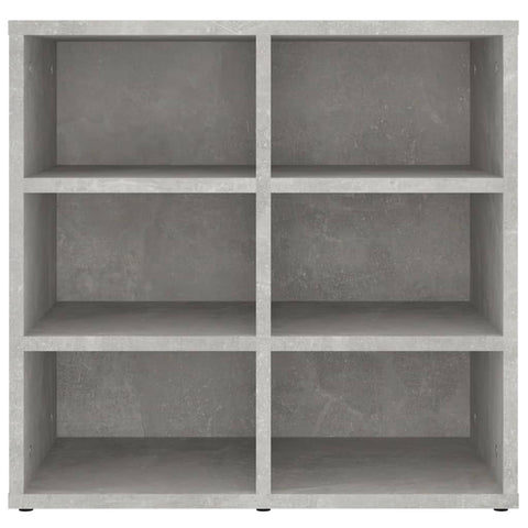 vidaXL Shoe Cabinet Concrete Grey 52.5x30x50 cm