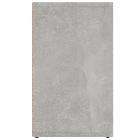 vidaXL Shoe Cabinet Concrete Grey 52.5x30x50 cm