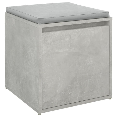 vidaXL Box Drawer Concrete Grey 40.5x40x40 cm Engineered Wood