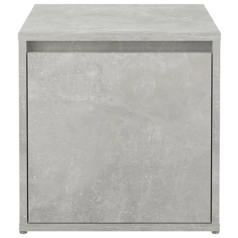 vidaXL Box Drawer Concrete Grey 40.5x40x40 cm Engineered Wood