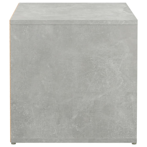 vidaXL Box Drawer Concrete Grey 40.5x40x40 cm Engineered Wood