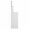 vidaXL Dressing Table with LED White 86.5x35x136 cm