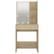 vidaXL Dressing Table with LED Sonoma Oak 60x40x140 cm
