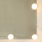 vidaXL Dressing Table with LED Concrete Grey 60x40x140 cm
