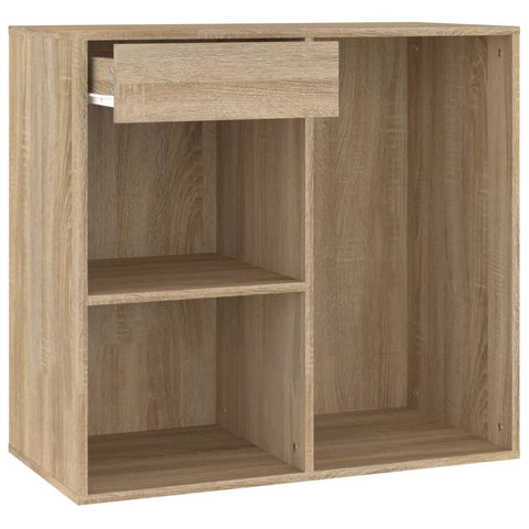 vidaXL Cosmetic Cabinet Sonoma Oak 80x40x75 cm Engineered Wood