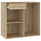vidaXL Cosmetic Cabinet Sonoma Oak 80x40x75 cm Engineered Wood