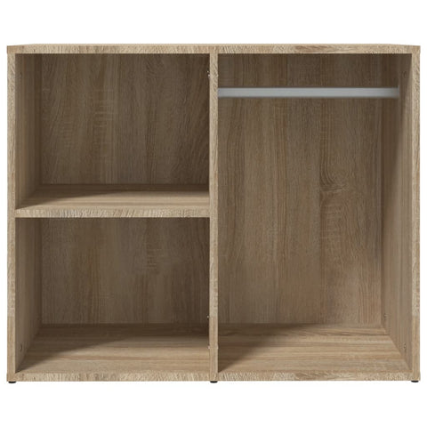 vidaXL Dressing Cabinet Sonoma Oak 80x40x65 cm Engineered Wood