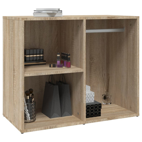 vidaXL Dressing Cabinet Sonoma Oak 80x40x65 cm Engineered Wood