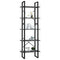vidaXL 5-Tier Book Cabinet Grey 60x30x175 cm Engineered Wood