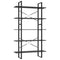 vidaXL 5-Tier Book Cabinet Grey 100x30x175 cm Engineered Wood