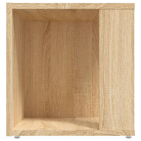 vidaXL Side Table Sonoma Oak 33x33x34.5 cm Engineered Wood