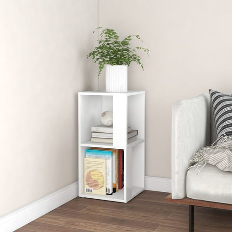 vidaXL Corner Cabinet White 33x33x67cm Engineered Wood